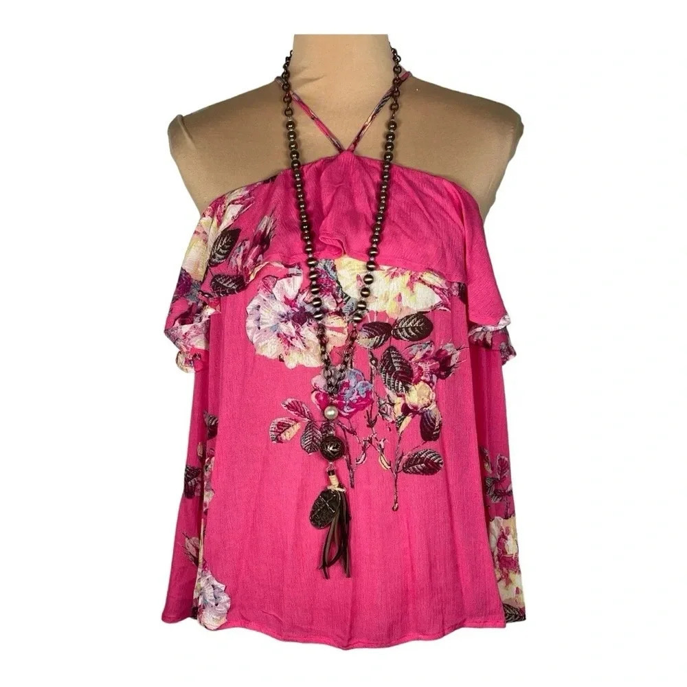 STACCATO Floral Print‎ Top Small